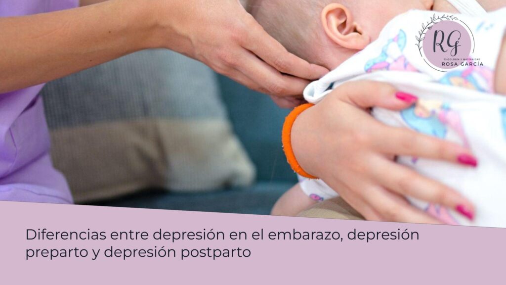 Diferencias entre depresión en el embarazo, depresión preparto y depresión postparto